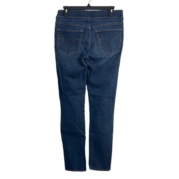 Levi’s pull-on blue stretchy jeans size 8 - Picture 2 of 6